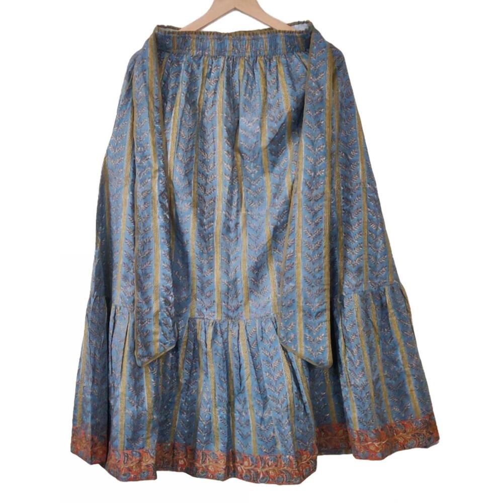 NEW VICTORIA DUNN addison skirt in vintage gold